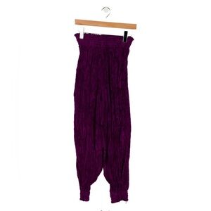 Rachel Comey fortuny pleat, skinny leg, purple pants, size 2